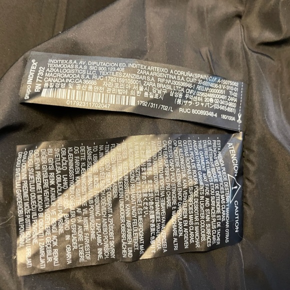 ZARA Jacket Men Popular CROPPED FLEECE JACKET zip up into this Soft and warm❤️ - Picture 8 of 8